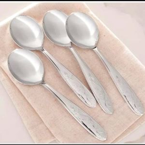 Princess House Amalia Round Soup Spoons